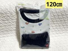 新品　ユニクロ　パジャマ(長袖) 上下セット　車　乗り物　男の子　120㎝