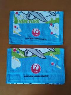 ☆新品・未使用☆JAL タオル フェイスタオル ハンドタオル 綿100% 丸眞のサムネイル