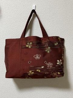 さくら　帯リメイクバック 帯リメイクバッグ 桜さくら Mサイズ 和装バッグ 帯バッグ トート