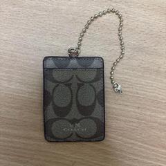 COACH モノグラムパターン パスケース