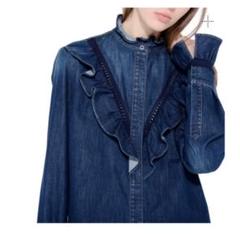 16-17AW ステラマッカートニークララ デニム シャツ 16-17AW ステラマッカートニークララ デニム シャツ