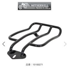 【MOTHERWELL】6”ラゲッジラック ソロシート用 グロスブラックのサムネイル