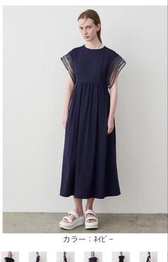 エレンディーク LACE SLEEVE JERSEY ワンピース　サイズ01