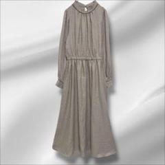 美品✨サンドロ千鳥格子柄ツイードワンピースセットアップ金ボタン