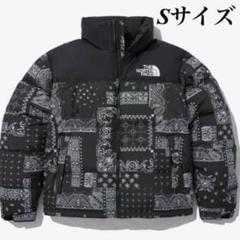 ★ノースフェイス ヌプシ 2XL バンダナ柄 ペイズリー柄 ダウンジャケット★ 美品ノースフェイス ヌプシ メンズ バンダナ柄 ペイズリー柄