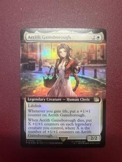 MTG FF 拡張foil 英語　エアリス　海外　サンプルパックのサムネイル