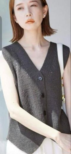 SLOBE IENA（スローブイエナ）の「ニットジレ（ベスト）」 - WEAR