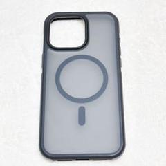 iPhone 15 ProMaxケース ブラック マット MagSafe対応