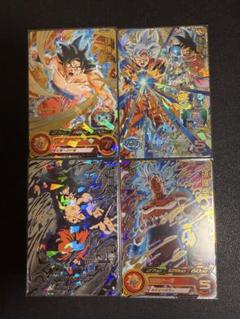 スーパードラゴンボールヒーローズ 孫悟空プロモーションカード4枚セット