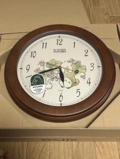 【レア】ジブリ となりのトトロ 壁掛け時計 35センチ レトロ