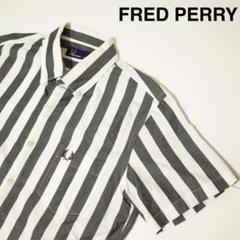 フレッドペリー ストライプ BD シャツ FRED PERRY