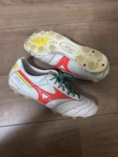 【美品】モレリア2Japan SG ミズノ モレリア2JAPAN sg 取り替え式 25cm サッカースパイク