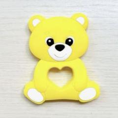 ❣️未使用❣️歯固め ベビー おもちゃ お風呂おもちゃ 動物 くま 可愛い 黄色