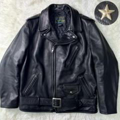 好きに schott 極美品/稀少 ライダースジャケット ダブル ワンスター ジャケット・アウター