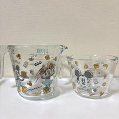 Pyrex パイレックス ミッキー ミニー 計量カップ 250ml・500ml