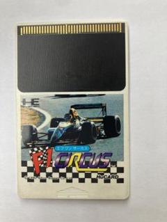 PCエンジン Huカードソフト『F1サーカス』　動作確認済み