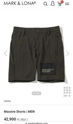 MARK & LONA Massive Shorts ゴルフパンツ　golf