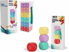 知育玩具 木製立体パズル テーブルゲームセット バランスゲーム 積み木ブロック