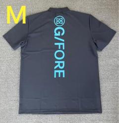 G/FORE ジーフォア Lサイズ MOCK NECK T-シャツ ブルーグレー G/FORE ジーフォア Mサイズ モックネック T-シャツ ブルーグレー