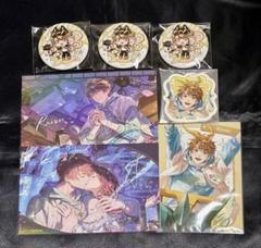 未定事件簿 4周年 水無瀬 夏彦 缶バッジ 紙類 セット