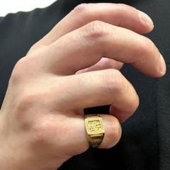 K18 シグネットリング 10.5号【正規品】