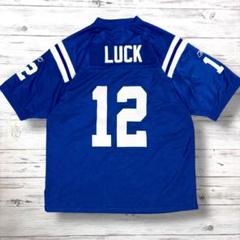 NFL ゲームシャツ デカロゴ ブルー 52 L相当1135