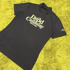 キャロウェイ callaway 半袖モックネック ネイビー Sサイズ