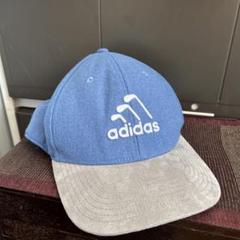adidas OSFX 青色キャップ