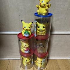 ポケモン、レトロレアピカチュウ 貯金箱フィギュア 6体セット、非売品