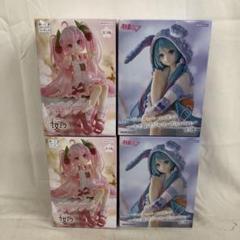 VF6309 未開封 初音ミク 桜ミク フィギュア まとめ 5個セット 新品/未開封 初音ミク 桜ミク フィギュアセット