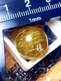 1粒売り 上質虹大玉ゴールドルチル♡♡