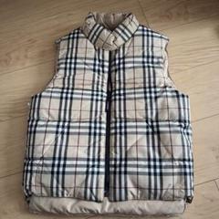 美品　BURBERRY バーバリー　ダウンベスト　レッド　キッズ　92cm 楽天市場】ダウンベスト（ブランドバーバリー）（キッズ・ベビー