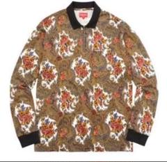 Supreme Paisley L/S Polo white M