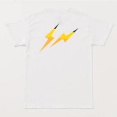 ポケモン フラグメント Tシャツ Lサイズ 白 ホワイト ピカチュウ