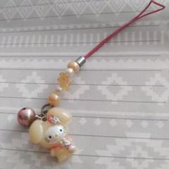レアキティ雪うさぎ根付