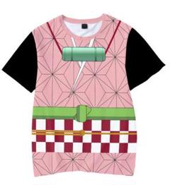 値下げ 鬼滅の刃 3D 半袖 Tシャツ 子供服も大人サイズも【禰豆子】
