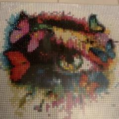カラフルな動物ドット絵アート