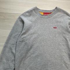 美品　Supreme スウェット small box logo イエローインナー