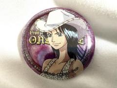 【超希少】初期 ONE PIECE ニコロビン 缶バッジ キラ 激レア 当時物 超希少】初期 ONE PIECE ニコロビン 缶バッジ キラ 激レア 当時
