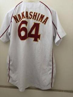 東北楽天ゴールデンイーグルス #64 中島俊哉 レプリカユニフォーム ホーム L