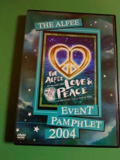 ミュージック THE ALFEE LOVE & PEACE EVENT PAMPHLET 04 THE ALFEE LOVE & PEACE EVENT PAMPHLET 04 - メルカリ