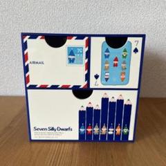 【当時物】 セブンシリードワーフ ウォールポケット　缶ペン　2点セット 希少】【当時物】サンリオ セブンシリードワーフ ペン立て 缶