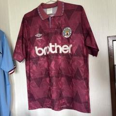 マンチェスターシティ 90-92 アウェイユニ UMBRO マンチェスターシティ 90-92 アウェイユニ UMBRO - メルカリ