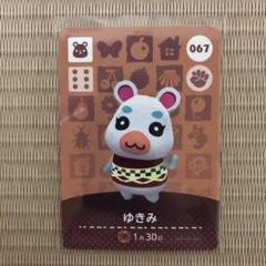 どうぶつの森 amiiboカード ゆきみ