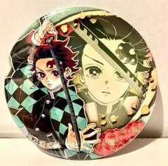 【珍品】　鬼滅の刃　竈門炭治郎　BIG缶バッジ　炭治郎　吾峠呼世晴