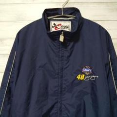 CHASE authentic レーシングジャケット ブルゾン 黒 CHASE AUTHENTICS × Budweiser レーシングジャケット 刺繍