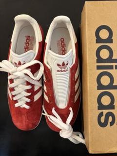 【新品未使用】【希少】【99年製】アディダス　GAZELLE 赤白　25.5
