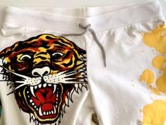 Ed Hardy エドハーディ 虎とバラのアート パンツ S