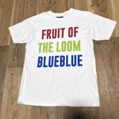 BLUE BLUEブルーブルー フルーツオブザルーム 大きなプリントTシャツMのサムネイル