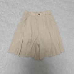 ［B.B.N.Y ］ショートパンツ(F)/日本製✨ 麻使用✨ ナチュラル